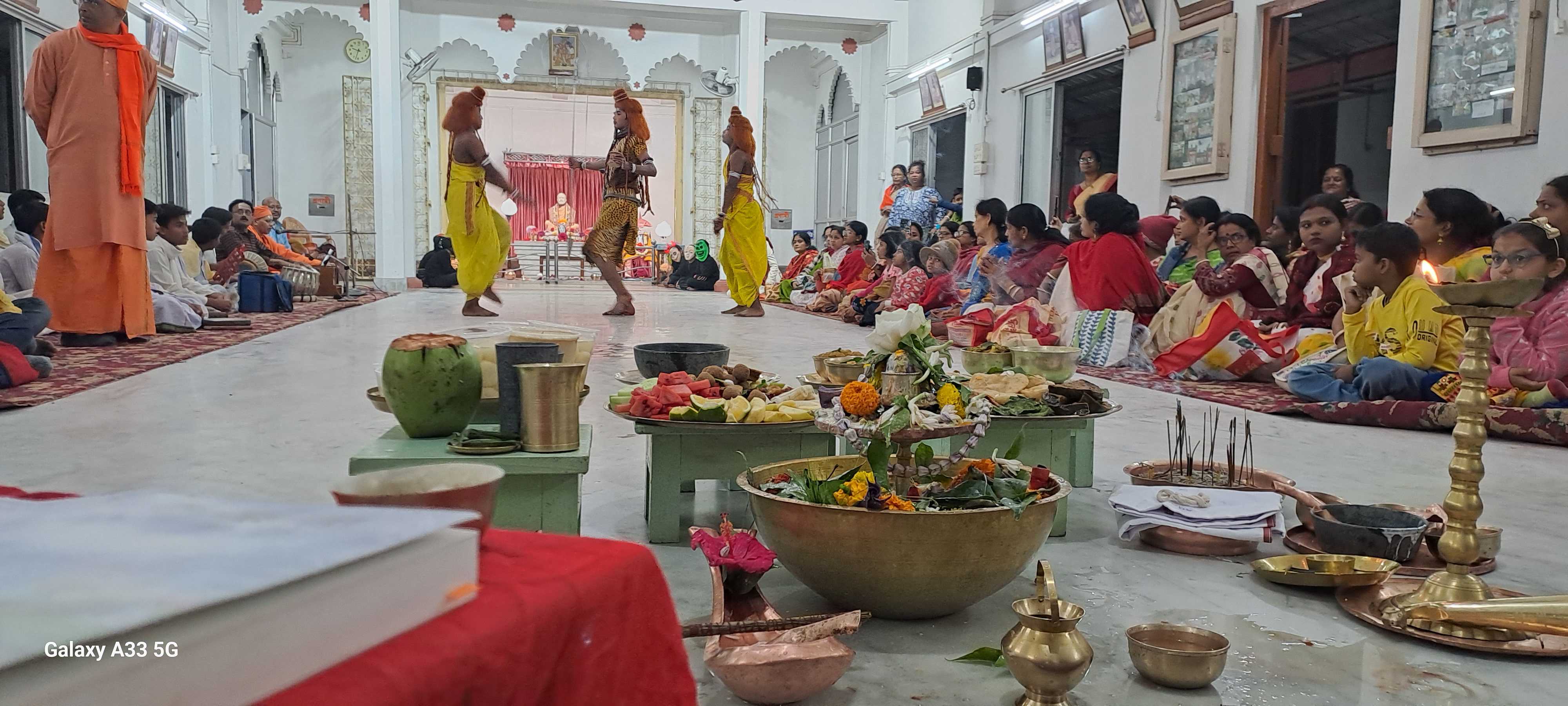Maha Shiva Ratri Puja by Ramakrishna Math Coochbehar on 26.02.2025