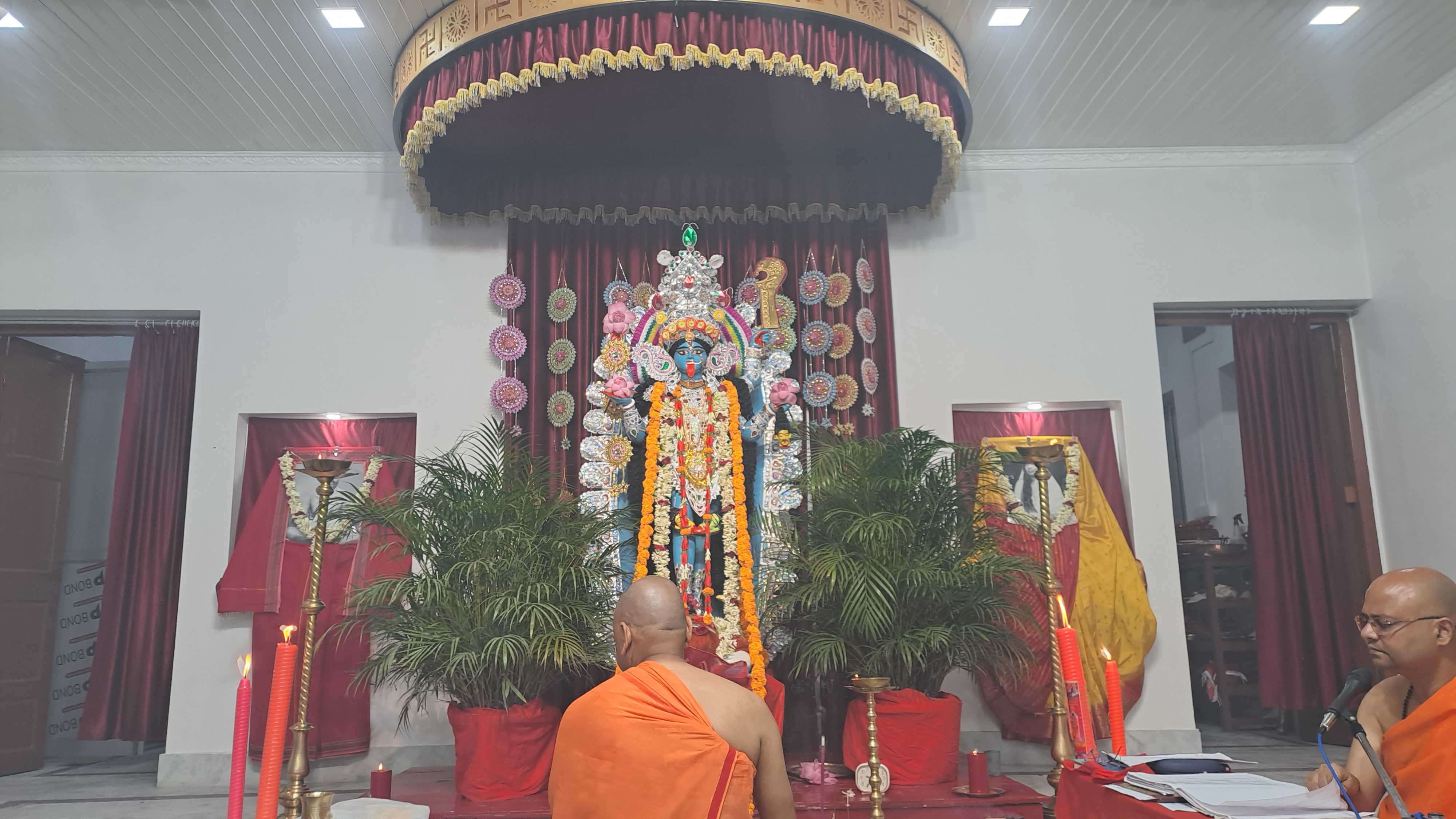 Kali Puja-2025_RK Math, Coochbehar on 20.10.2025